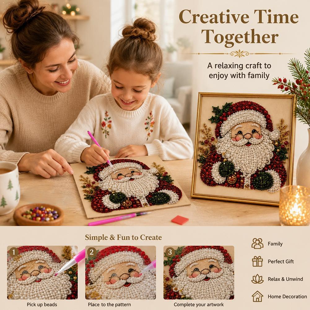 Resin Art Diy - Kit Fai-da-Te di Arte con Perle