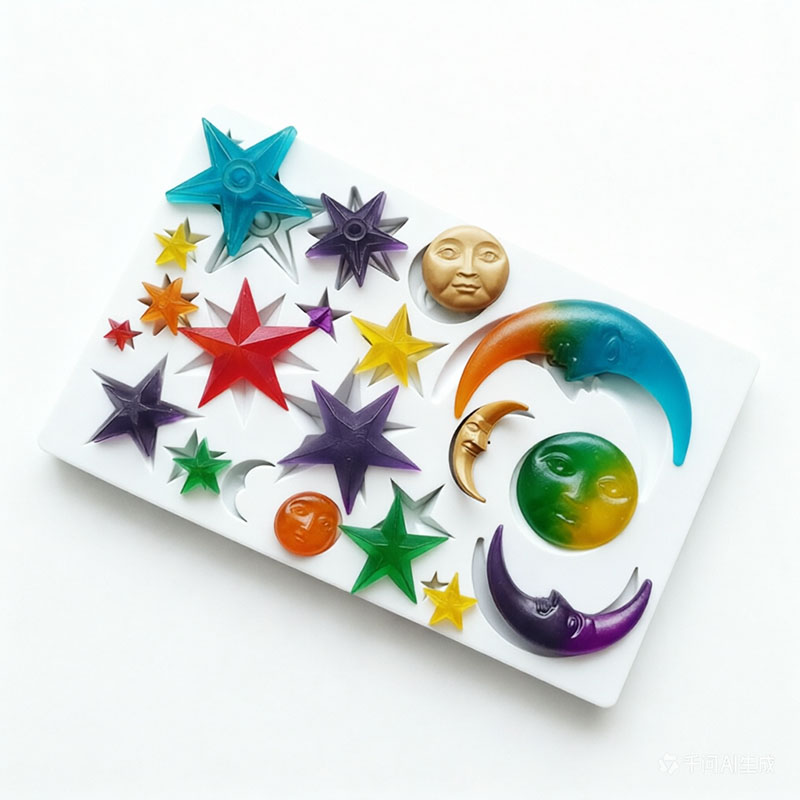 Resin Art Clay - Stampi in silicone per argilla polimerica