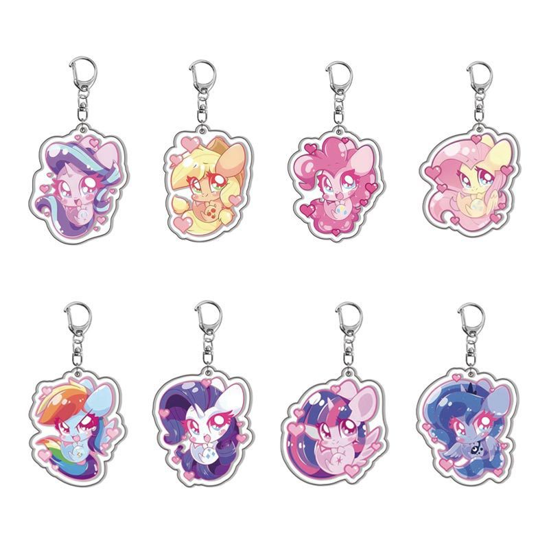 Resin Art Store - Portachiavi in Acrilico My Little Pony,