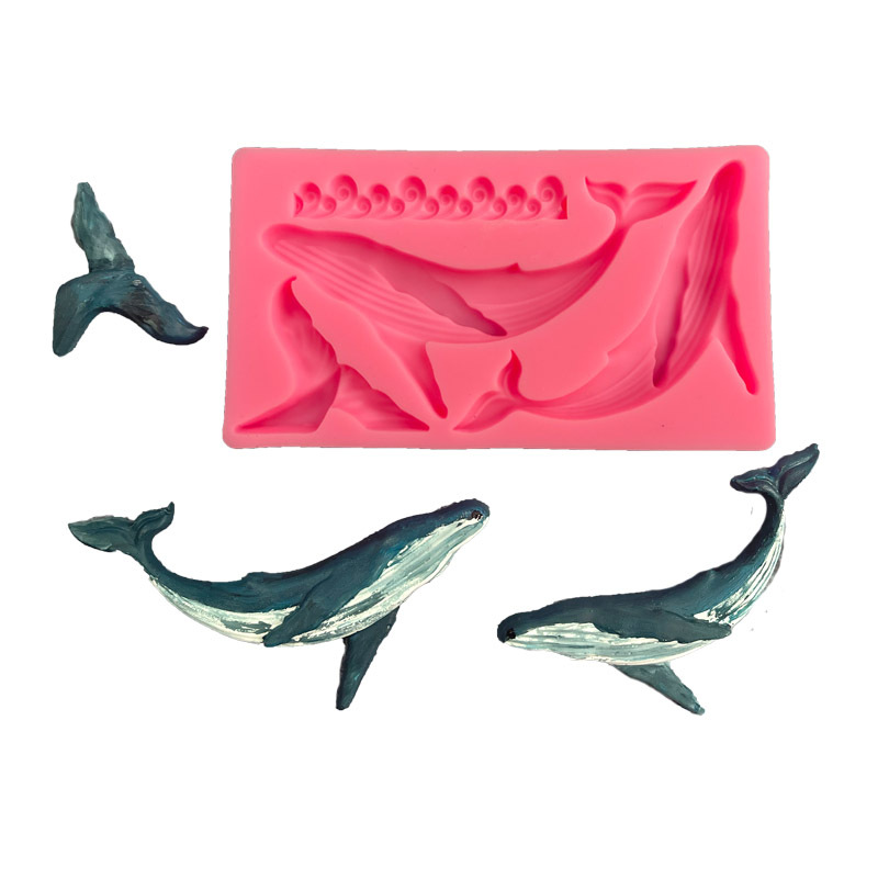 Silicone Mold Ocean - Fai da te balena stampo in