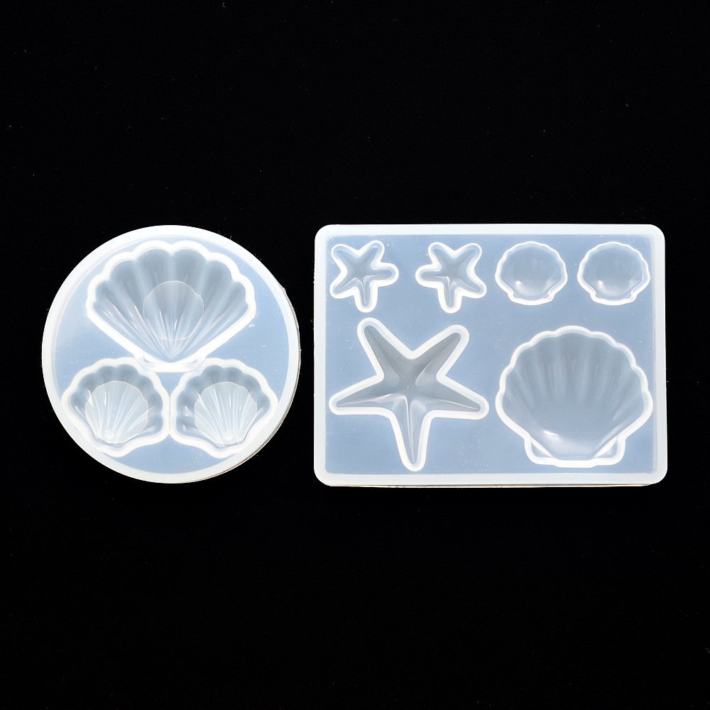 Silicone Mold Ocean - Perline di conchiglia Ciondolo Stampo in