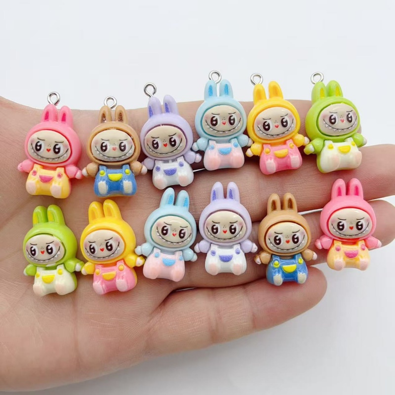 Resin Art Store - 10 Pezzi Ciondoli in Resina Kawaii