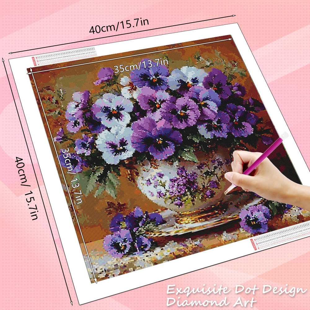 HUACAN 5D Diamante Mosaico Fio - Resin Art Rose recensione e prezzo