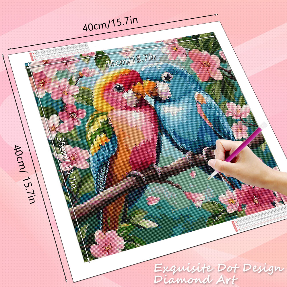 HUACAN Pittura Diamante Uccell - Resin Art Rose recensione e prezzo