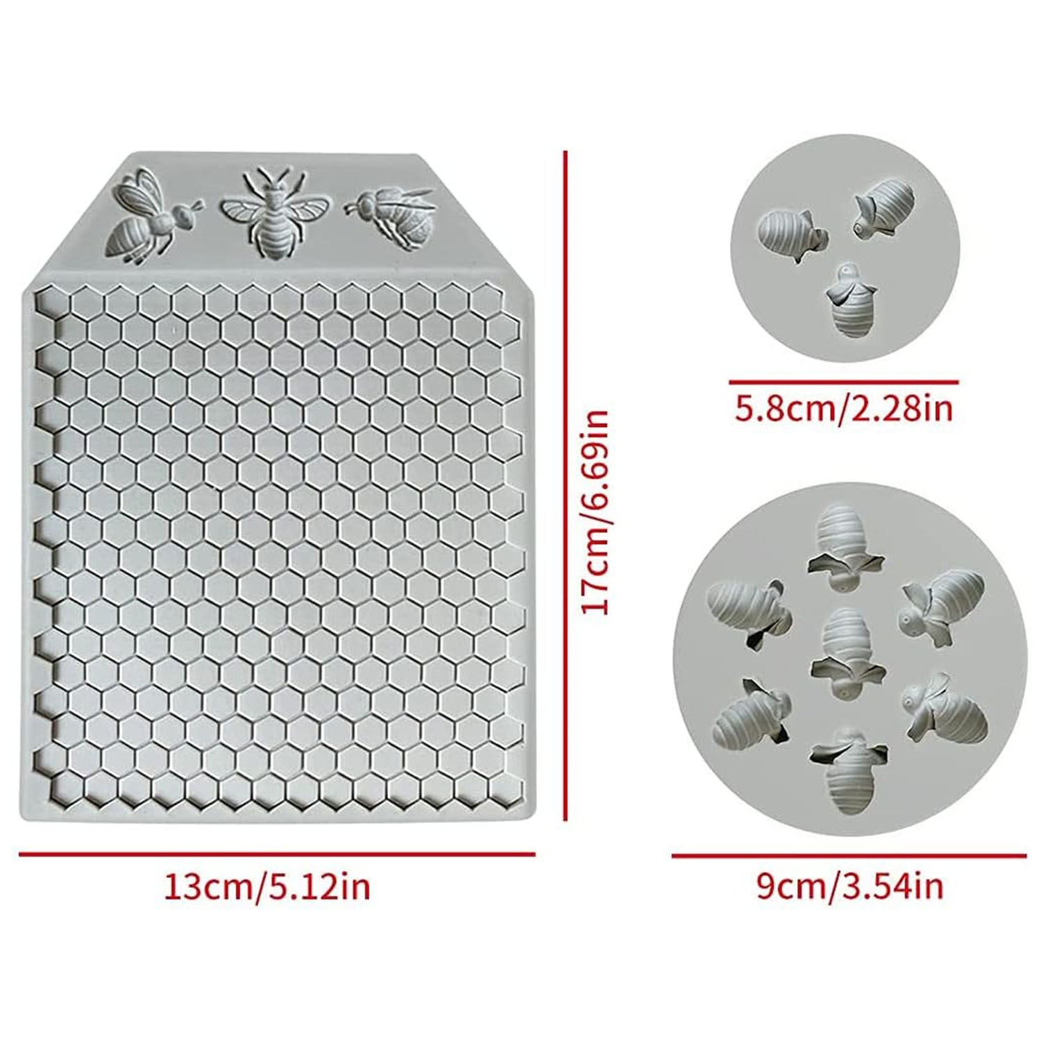 3 pezzi bumble ape stampi in s - Silicone Mold Ocean recensione e prezzo