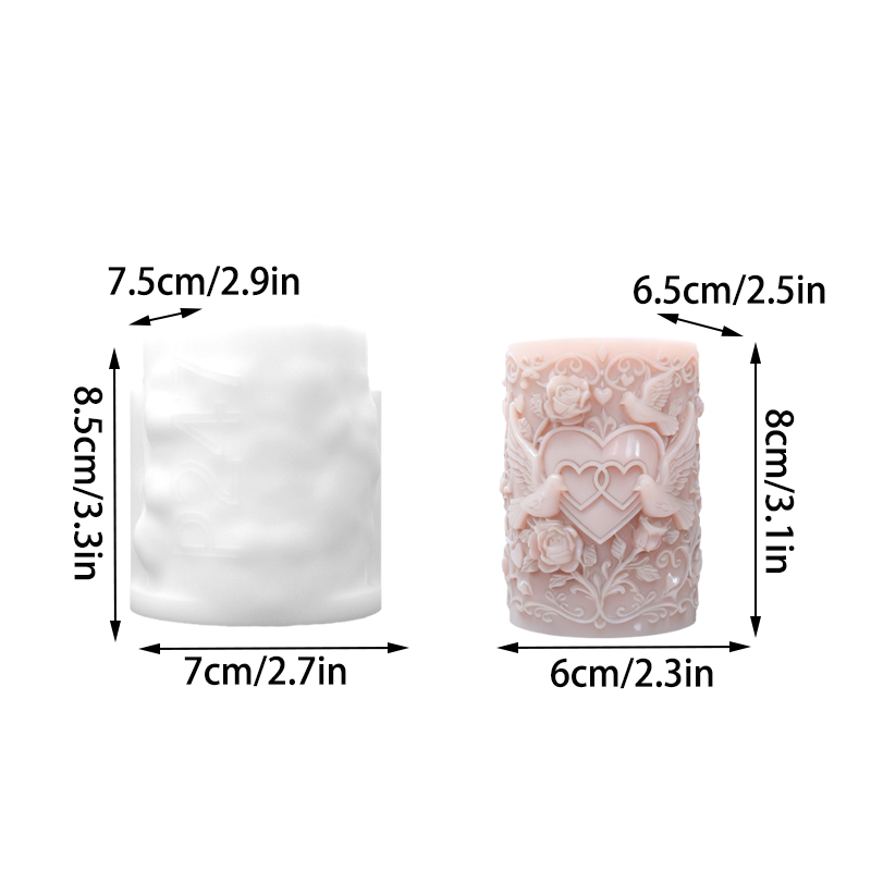 Stampo in silicone per candela - Resin Art Rose recensione e prezzo
