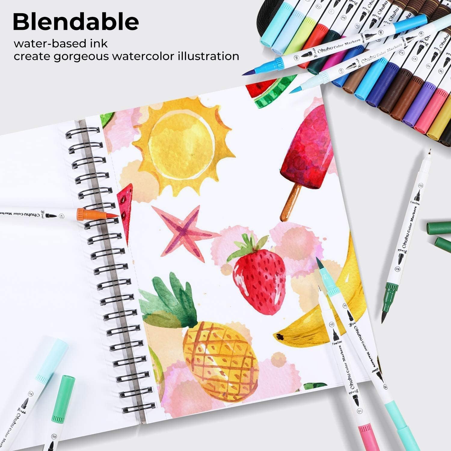 Ohuhu Pennarelli artistici Set - Copic Marker Sketch recensione e prezzo