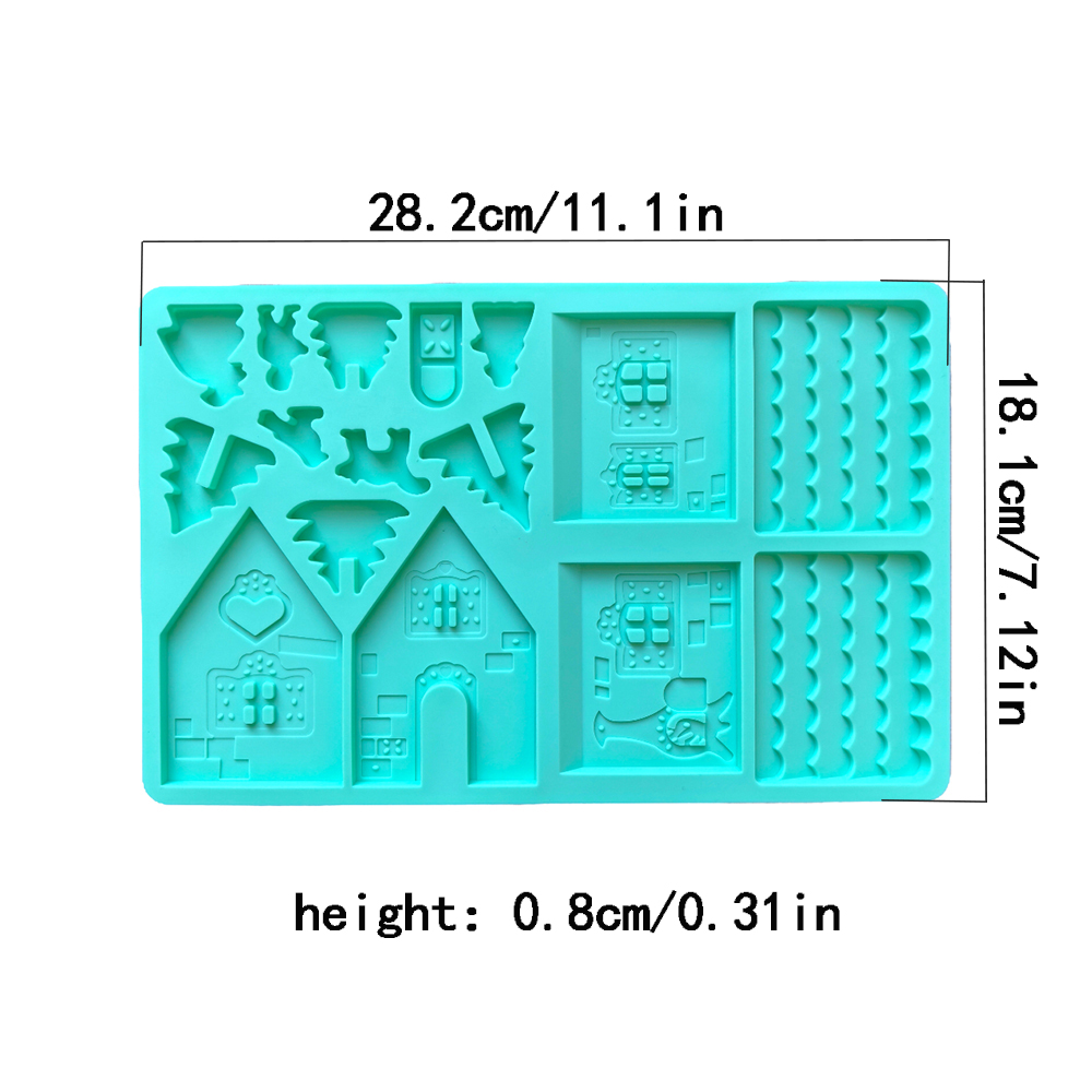 1pc Casa Di Natale Stampo In S - Silicone Mold Ocean recensione e prezzo