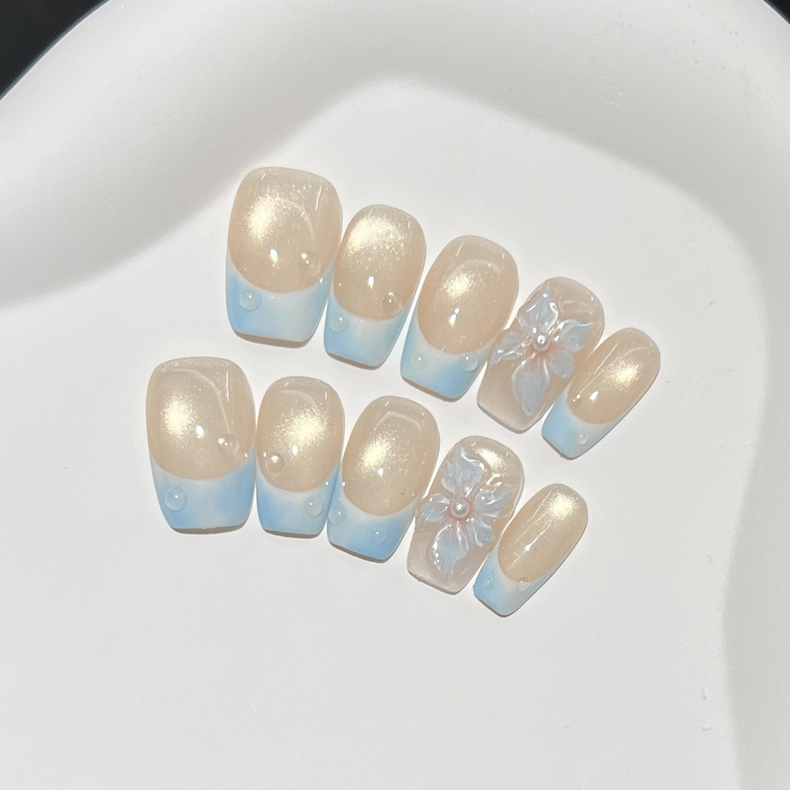 10 pz. Unghie Finte Quadrate C - Resin Art Diy recensione e prezzo