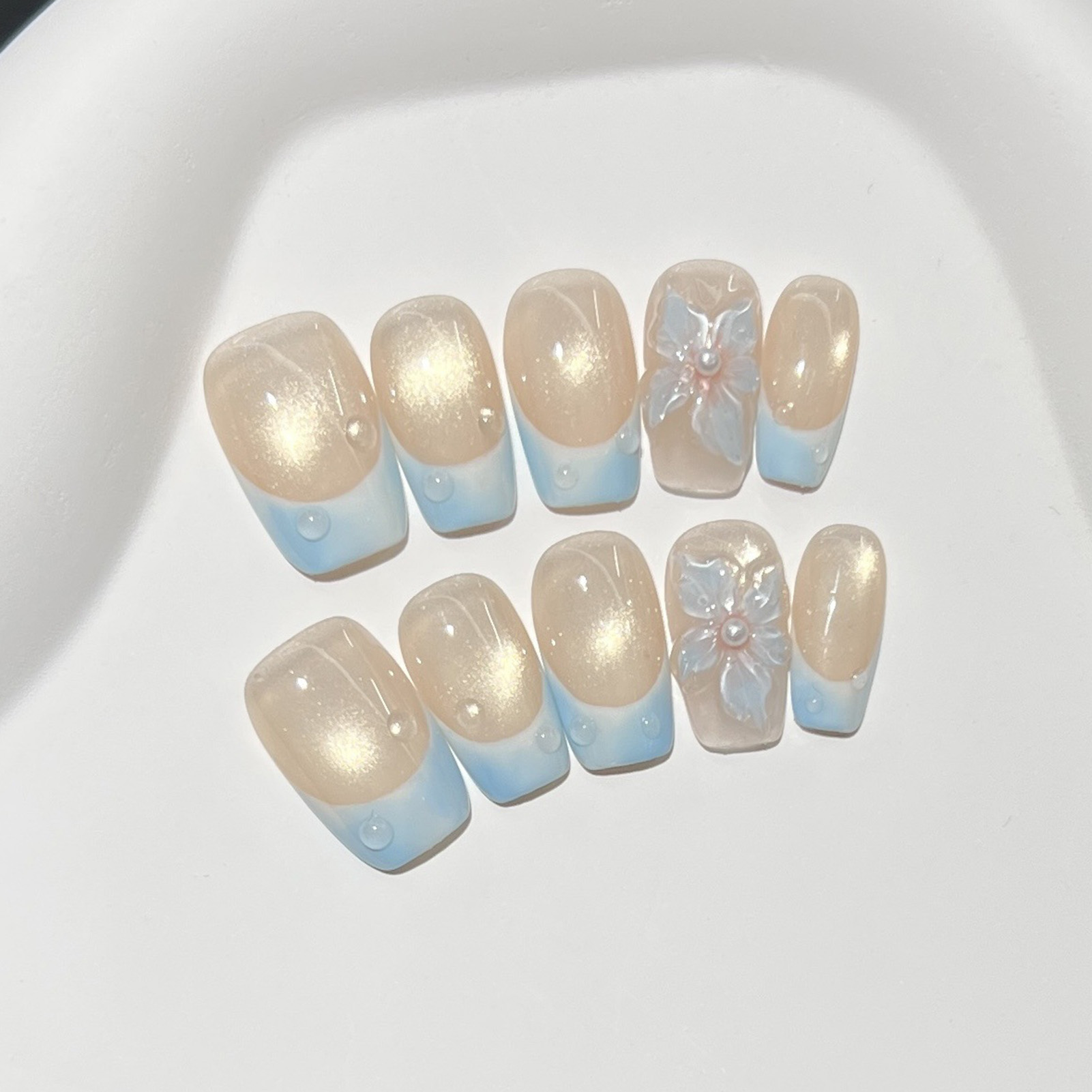 10 pz. Unghie Finte Quadrate C - Resin Art Diy recensione e prezzo