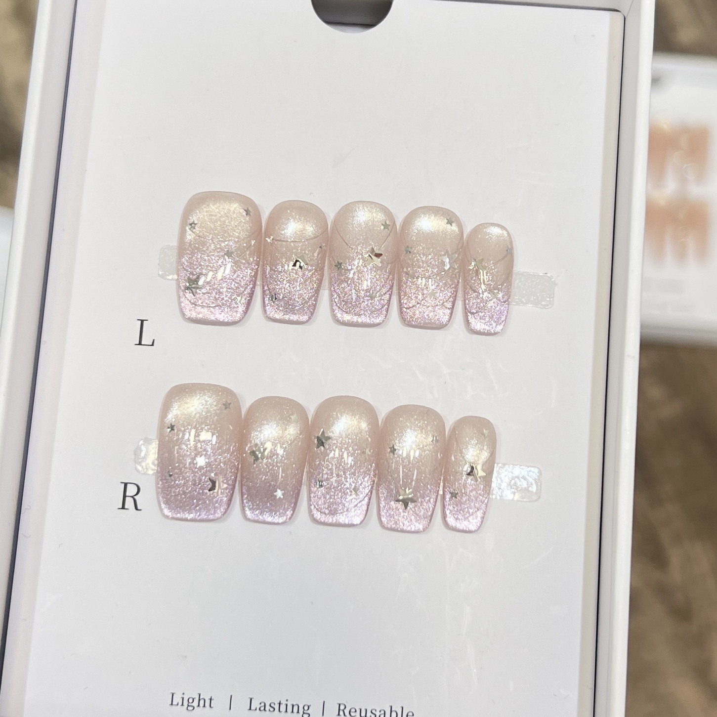 10 pz. Unghie Finte Quadrate C - Resin Art Diy recensione e prezzo
