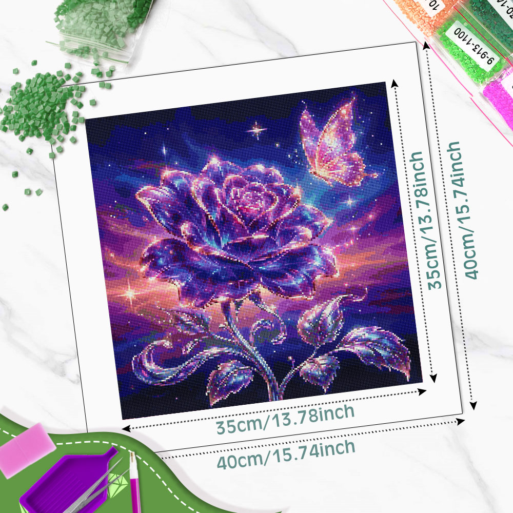 Huacan Pittura Diamantata Comp - Resin Art Rose recensione e prezzo