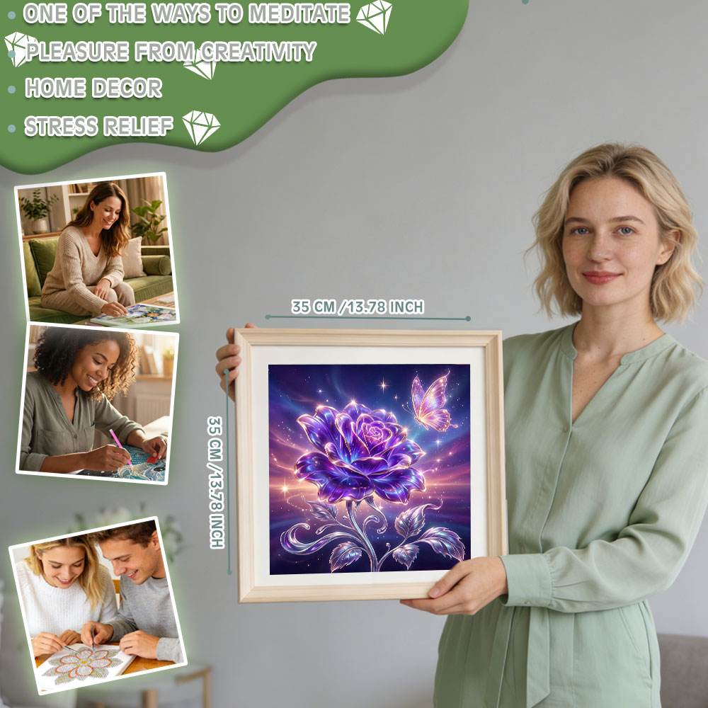 Huacan Pittura Diamantata Comp - Resin Art Rose recensione e prezzo