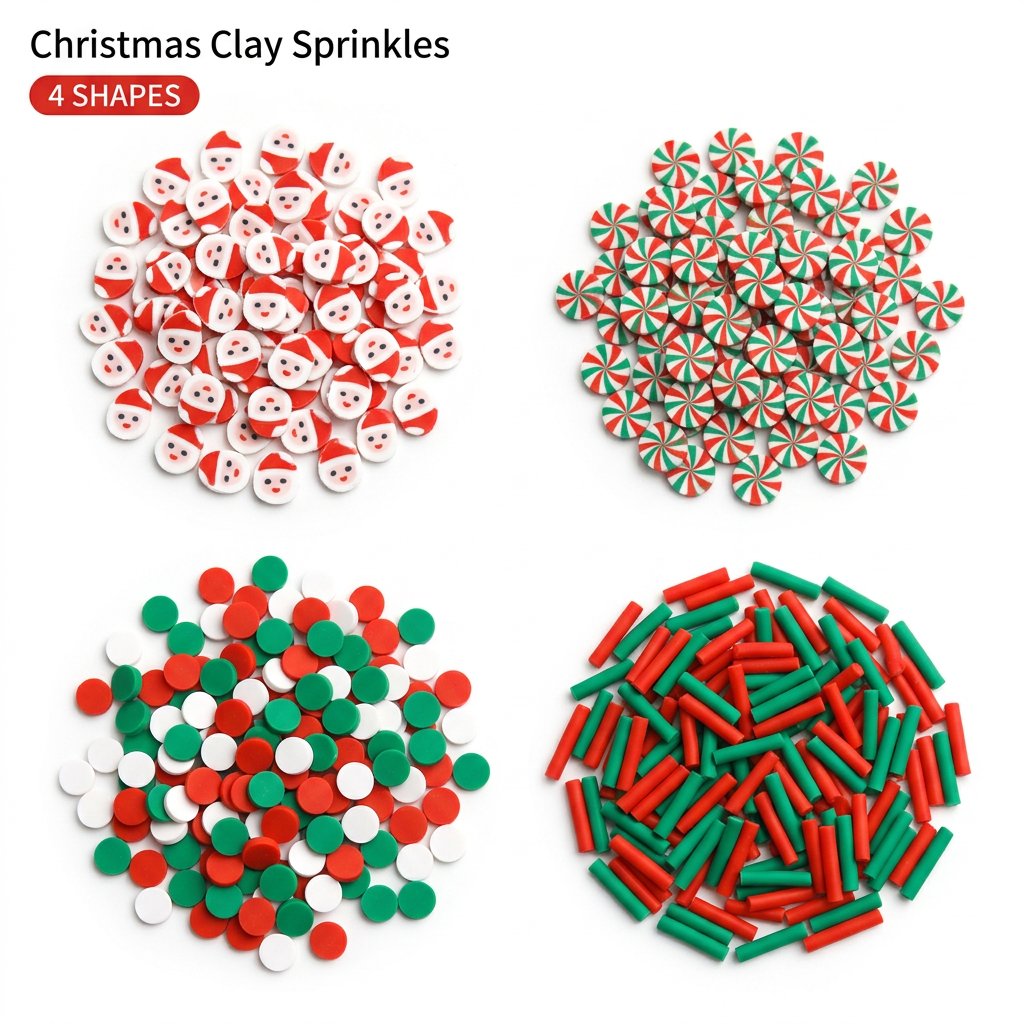 250 pezzi di decorazioni natal - Resin Art Clay recensione e prezzo