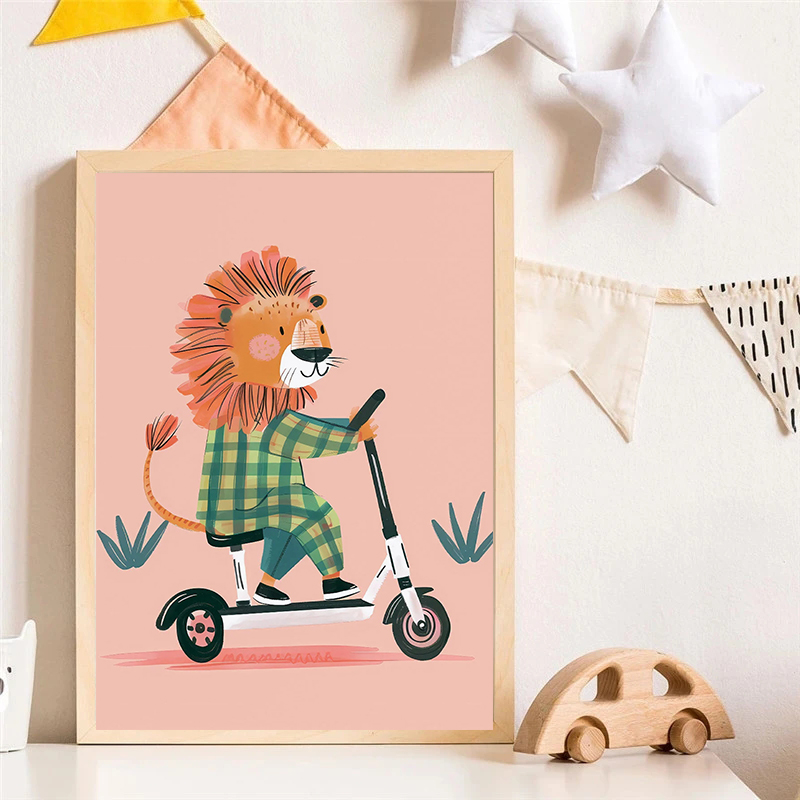 Cane Aereo Leone in Auto Anima - Resin Art On Canvas recensione e prezzo