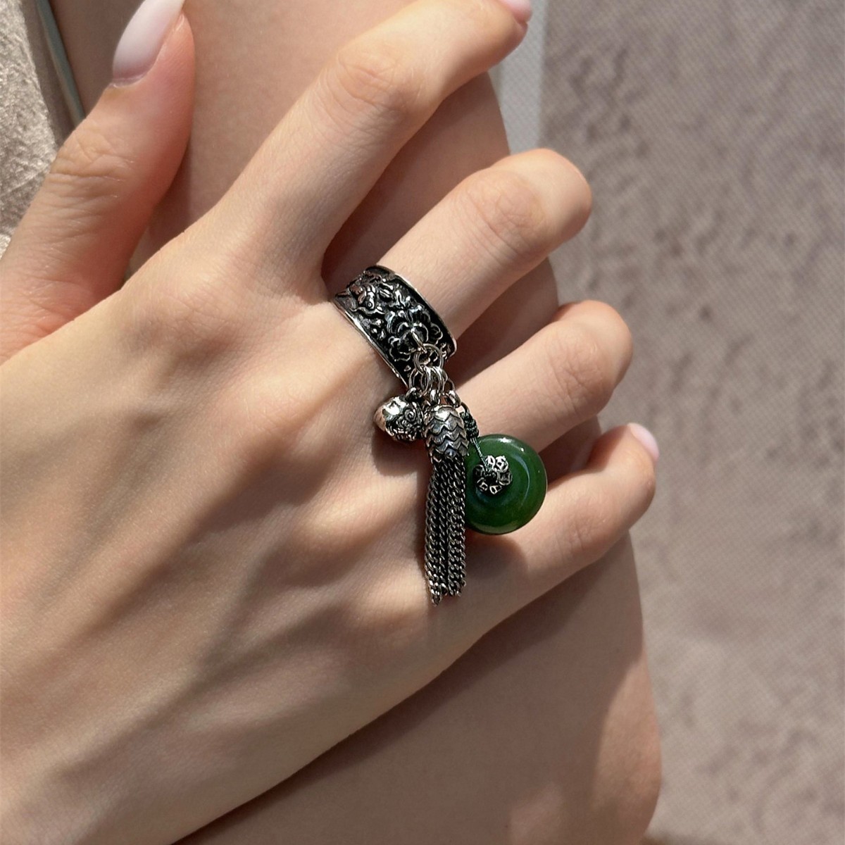 WJFH-ARTS Anello Aperto in Res - Resin Art Ring Design recensione e prezzo