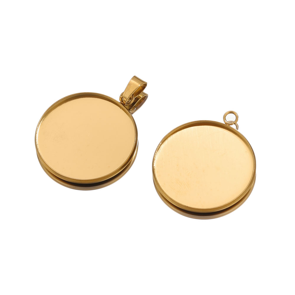 10 pz Pendenti In Oro In Accia - Resin Art Store recensione e prezzo