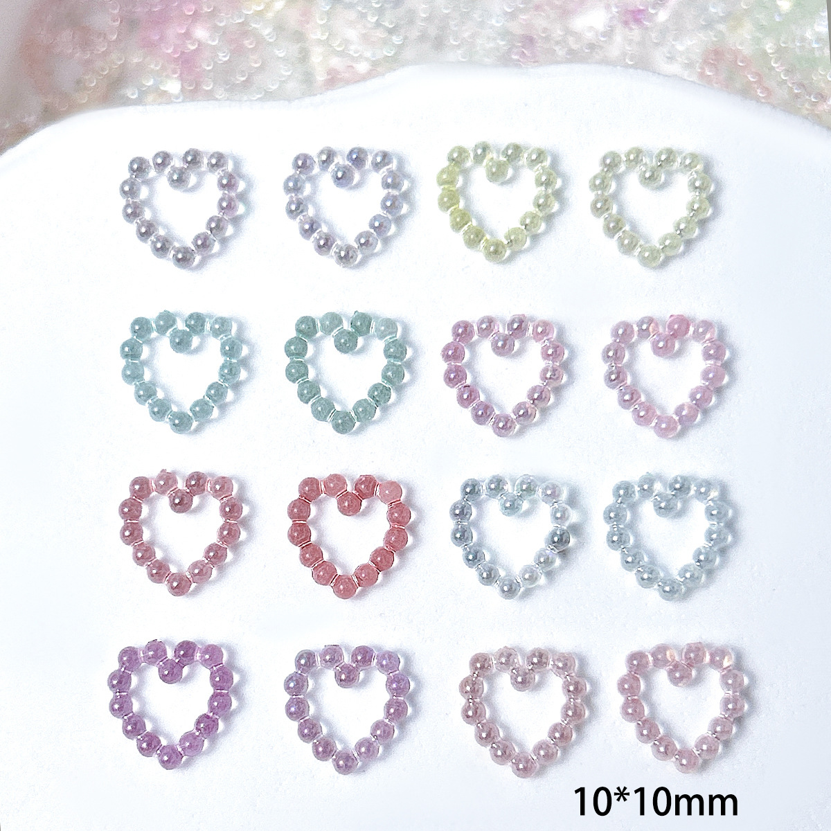 100 pz. Mix di Charms a Cuore  - Resin Art Ring Design recensione e prezzo