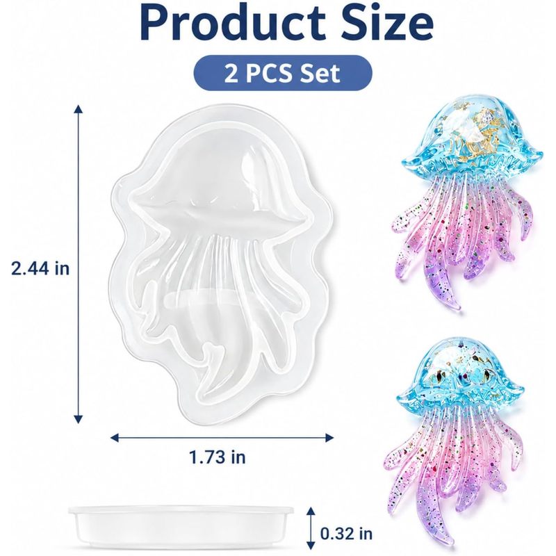 Set di 2 stampi in resina a fo - Silicone Mold Ocean recensione e prezzo