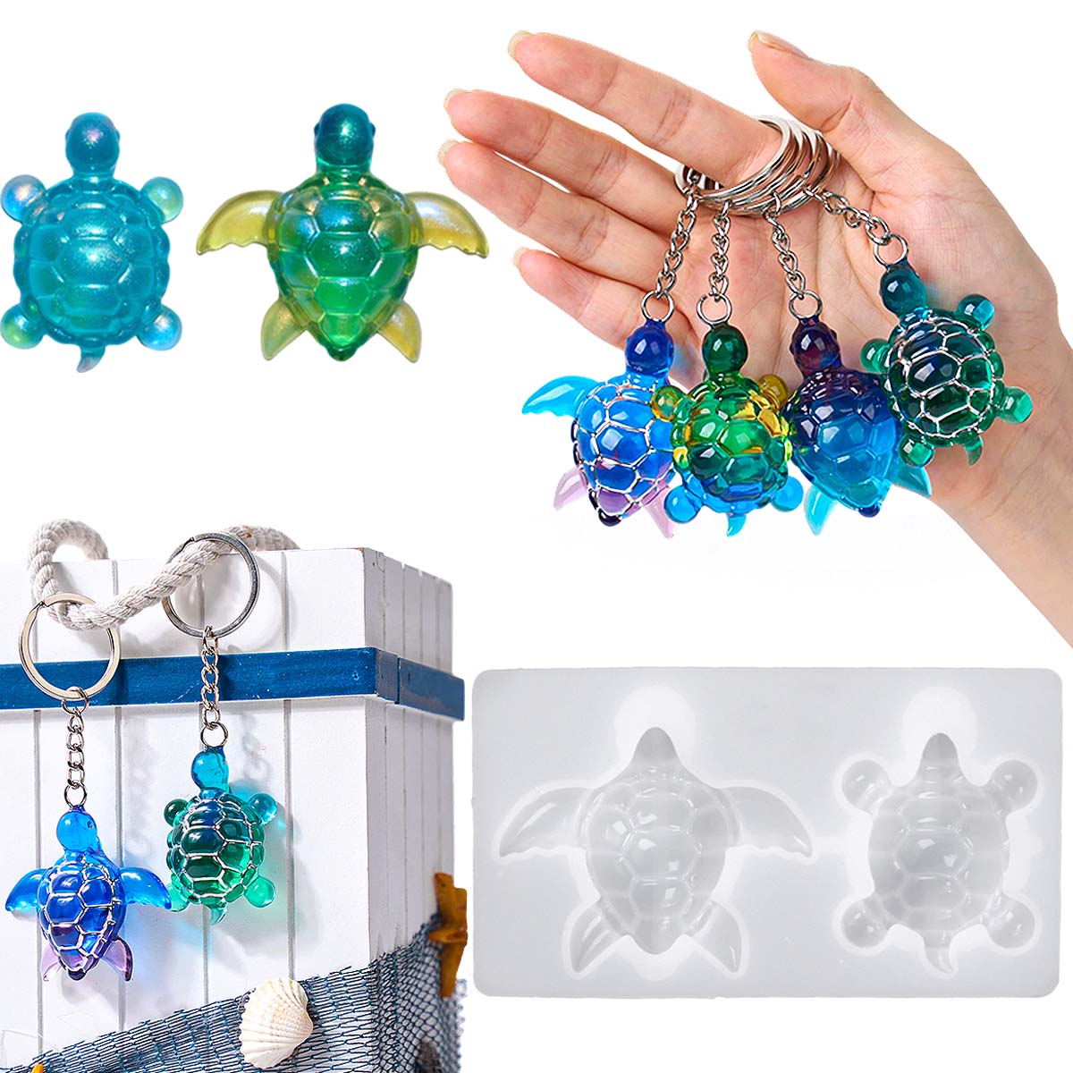 Stampo in silicone portachiavi - Silicone Mold Ocean recensione e prezzo